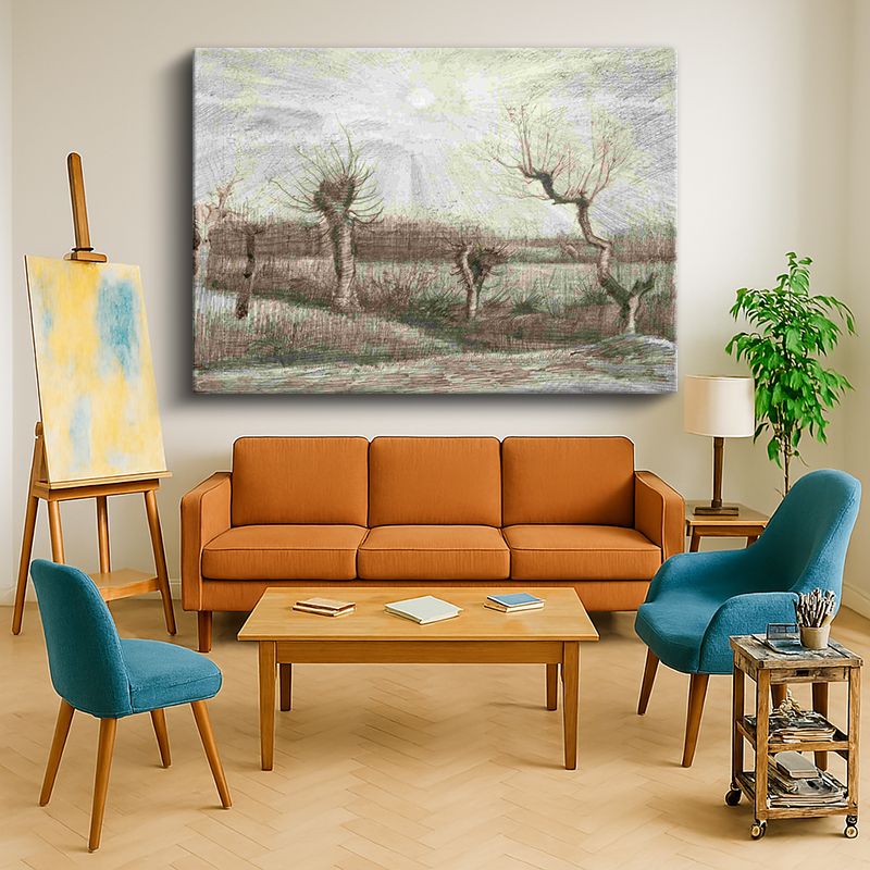 Ressam Kanvas Tablo 1005